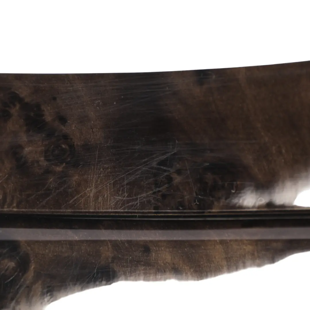 BMW E81 E82 E88 Dashboard Ashtray Trim Strip Wood Poplar Grain Grey Set - SKU RHD-9121705-1 - Part number 9121705