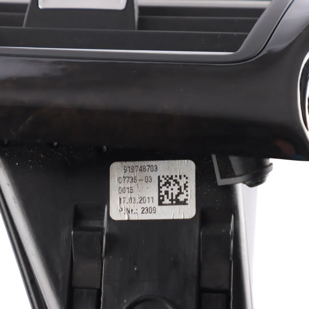 Air Duct BMW F13 F12 F06 Dashboard Heater Blower A/C Air Vent Right O/S - SKU RHD-9197487-1 - Part number 9197487