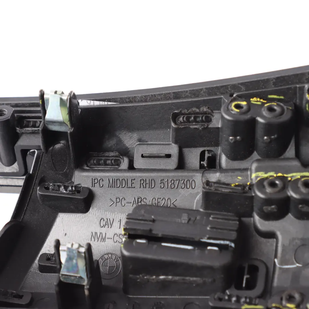 Front Dashboard Panel Trim Cover Satin Polished to BMW X5 F15 X6 F16 with Part number 9280781 BMW X5 F15 X6 F16 Front Dashboard Panel Trim Cover Satin Polished - SKU RHD-9280781 - Part number 9280781