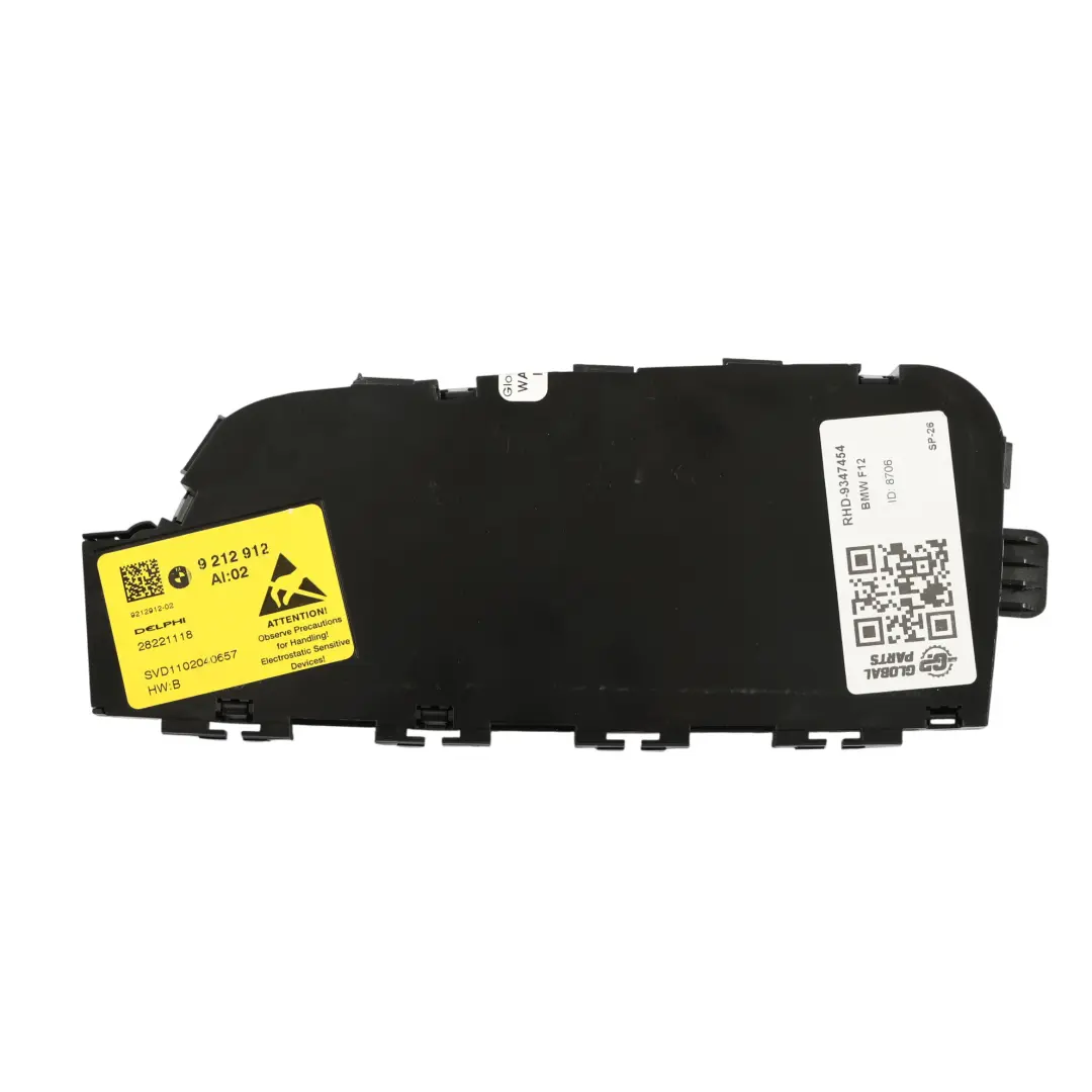 Adjustment Switch Front Right O/S to BMW F06 GT F12 F13 X5 F15 X6 F16 Seat with Part number 9212912 BMW F06 GT F12 F13 X5 F15 X6 F16 Seat Adjustment Switch Front Right O/S - SKU 9212912 - Part number 9212912