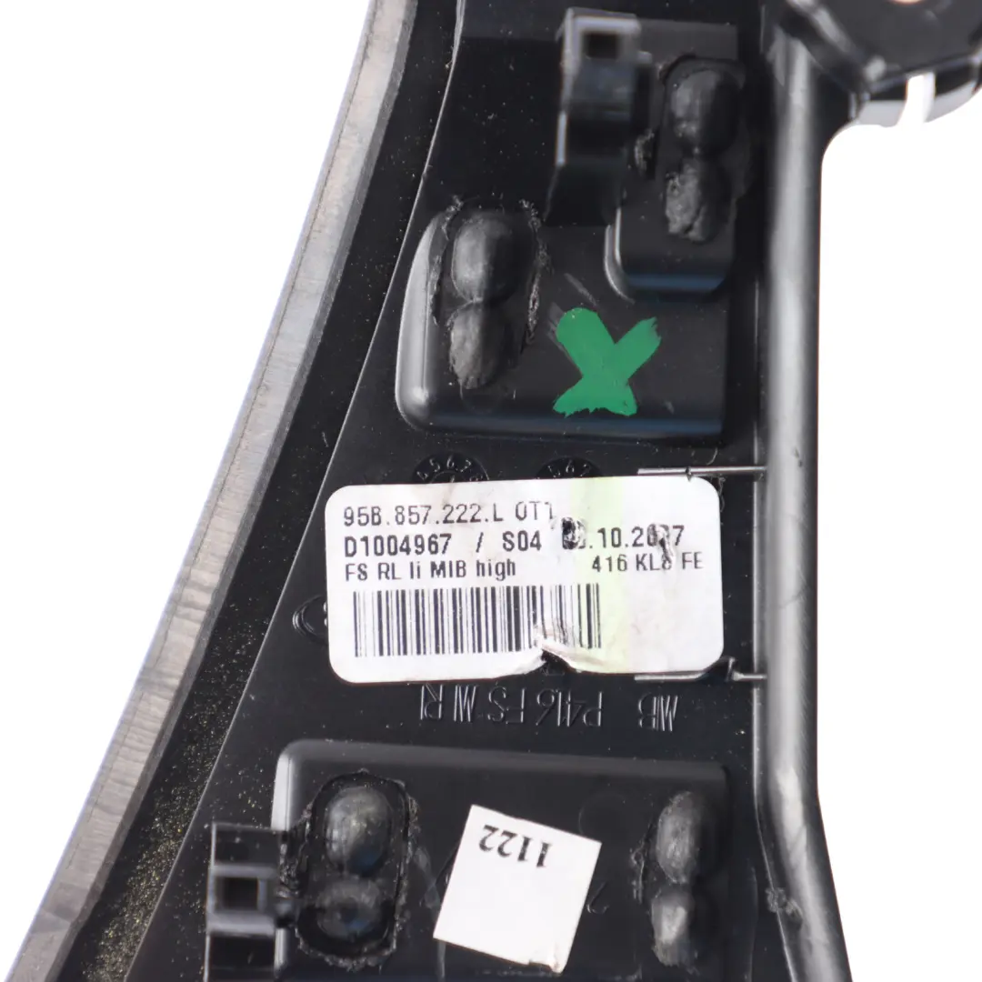 Dashboard Air Vent Trim Surround Driver's Side to Porsche Macan 95B with Part number 95B857222L Porsche Macan 95B Dashboard Air Vent Trim Surround Driver's Side - SKU RHD-95B857222L - Part number 95B857222L