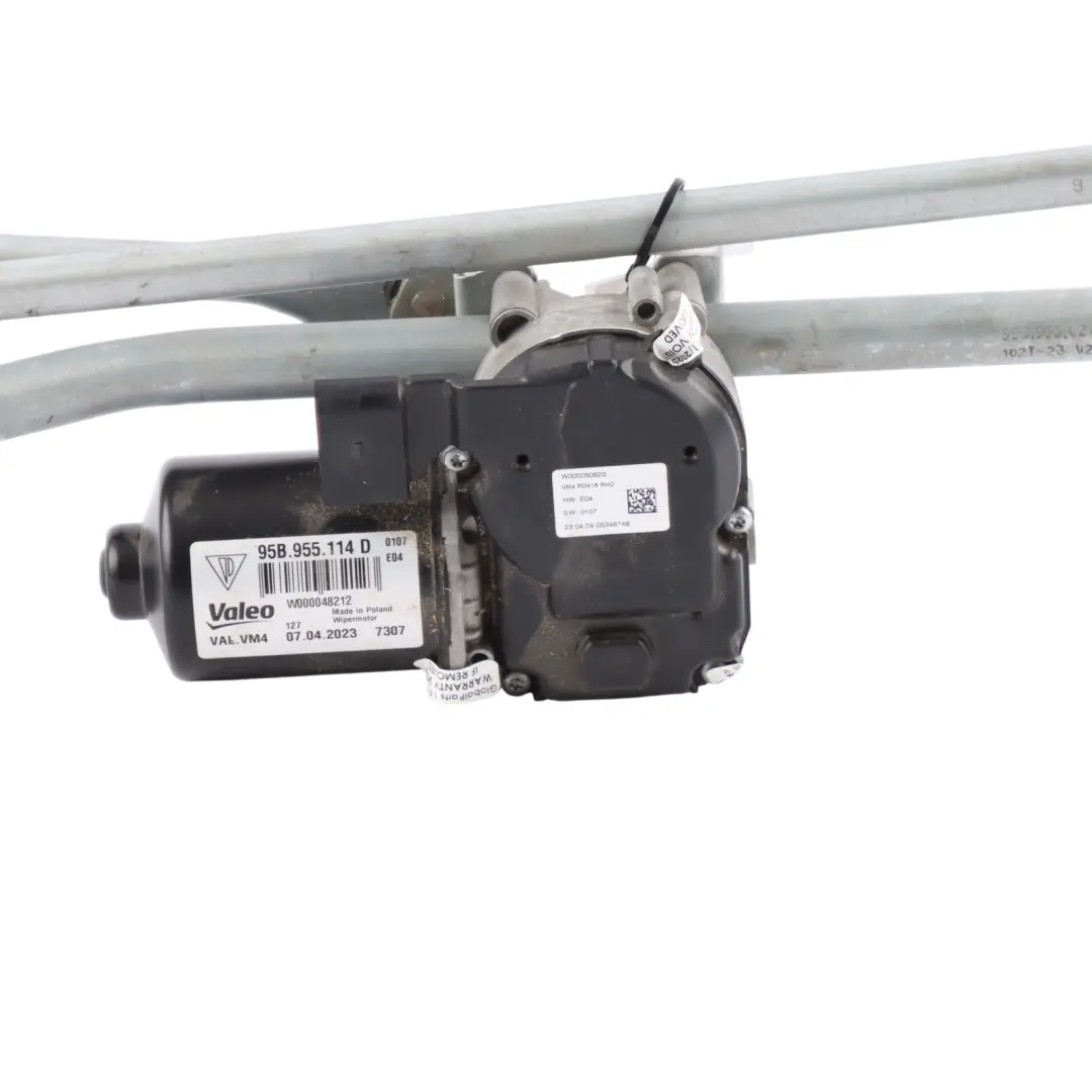 Front Windscreen Wiper System Linkage Motor to Porsche Macan 95B with Part number 95B955024E Porsche Macan 95B Front Windscreen Wiper System Linkage Motor - SKU RHD-95B955024E - Part number 95B955024E