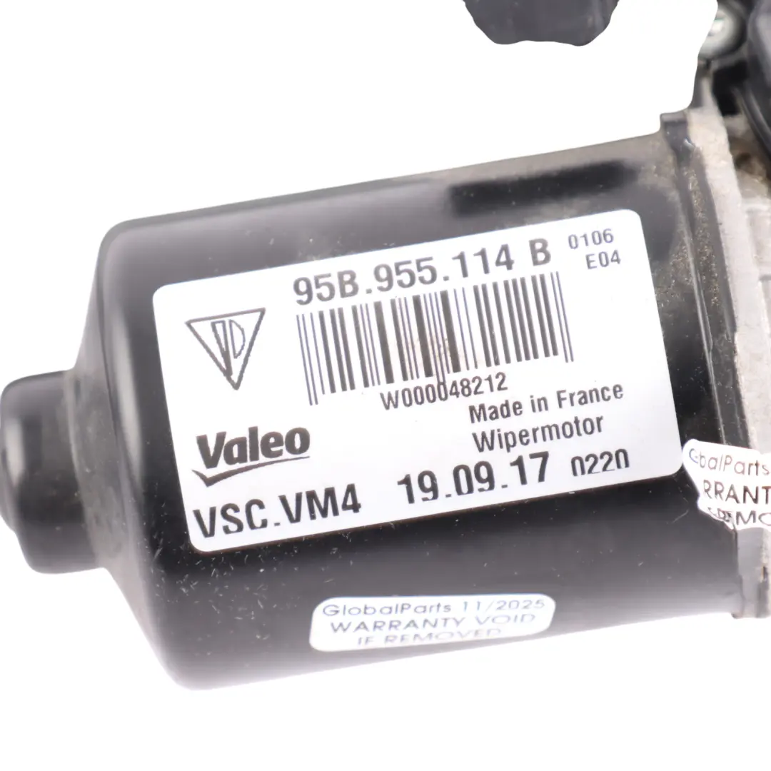 Front Windscreen Wiper System Linkage Motor 95B955114B to Porsche Macan 95B with Part number 95B955602B Porsche Macan 95B Front Windscreen Wiper System Linkage Motor 95B955114B - SKU RHD-95B955602B - Part number 95B955602B