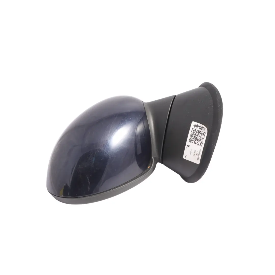 Mini R60 Heated Power Fold Door Wing Mirror Right O/S Cosmic Blue Metallic - B13 - SKU RHD-9810158-COB1 - Part number 9810158