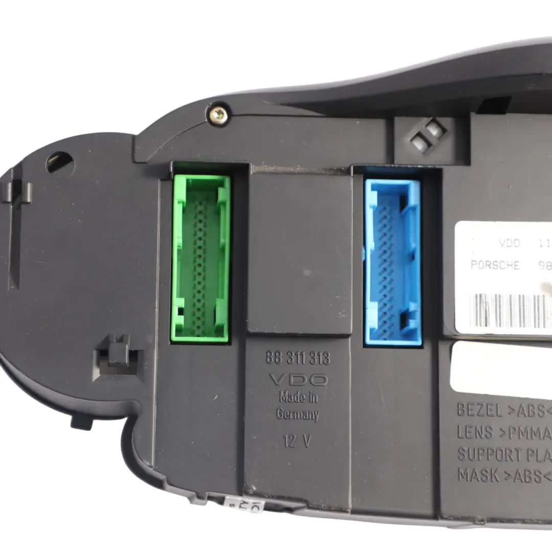 Porsche Boxster 986 Instrument Cluster Speedometer Petrol Automatic - SKU RHD-98664120806 - Part number 98664120806