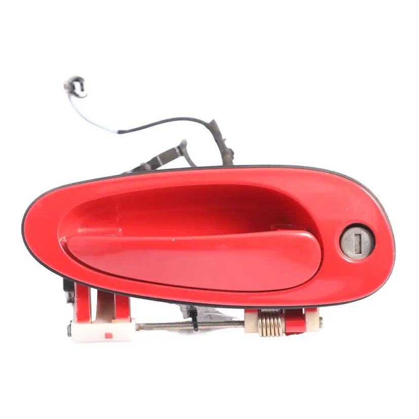 Porsche Boxster 986 Exterior Door Handle Right O/S Guards Red - 80K - SKU RHD-99653706403-GUR - Part number 99653706403