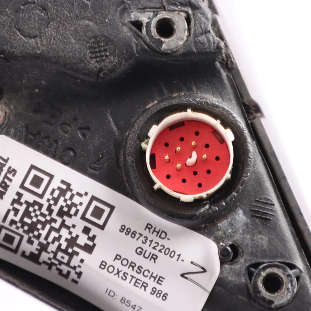 Wing Side View Mirror Right O/S Guards Red - 80K Carbon to Porsche Boxster 986 with Part number 99673122001-GUR Porsche Boxster 986 Wing Side View Mirror Right O/S Guards Red - 80K Carbon - SKU RHD-99673122001-GUR - Part number 99673122001-GUR