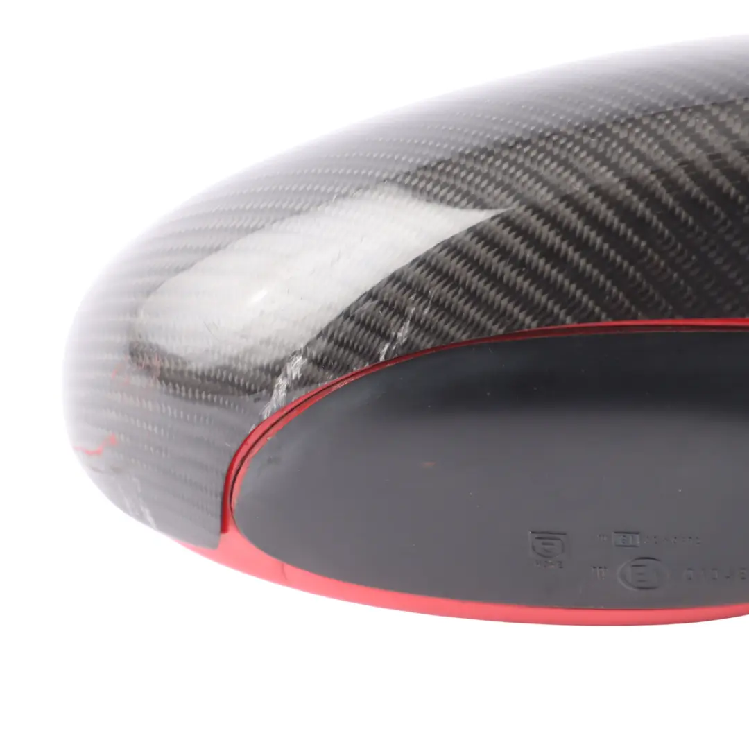Wing Side View Mirror Right O/S Guards Red - 80K Carbon to Porsche Boxster 986 with Part number 99673122001-GUR Porsche Boxster 986 Wing Side View Mirror Right O/S Guards Red - 80K Carbon - SKU RHD-99673122001-GUR - Part number 99673122001-GUR