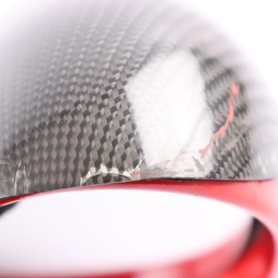 Porsche Boxster 986 Wing Side View Mirror Right O/S Guards Red - 80K Carbon - SKU RHD-99673122001-GUR - Part number 99673122001-GUR