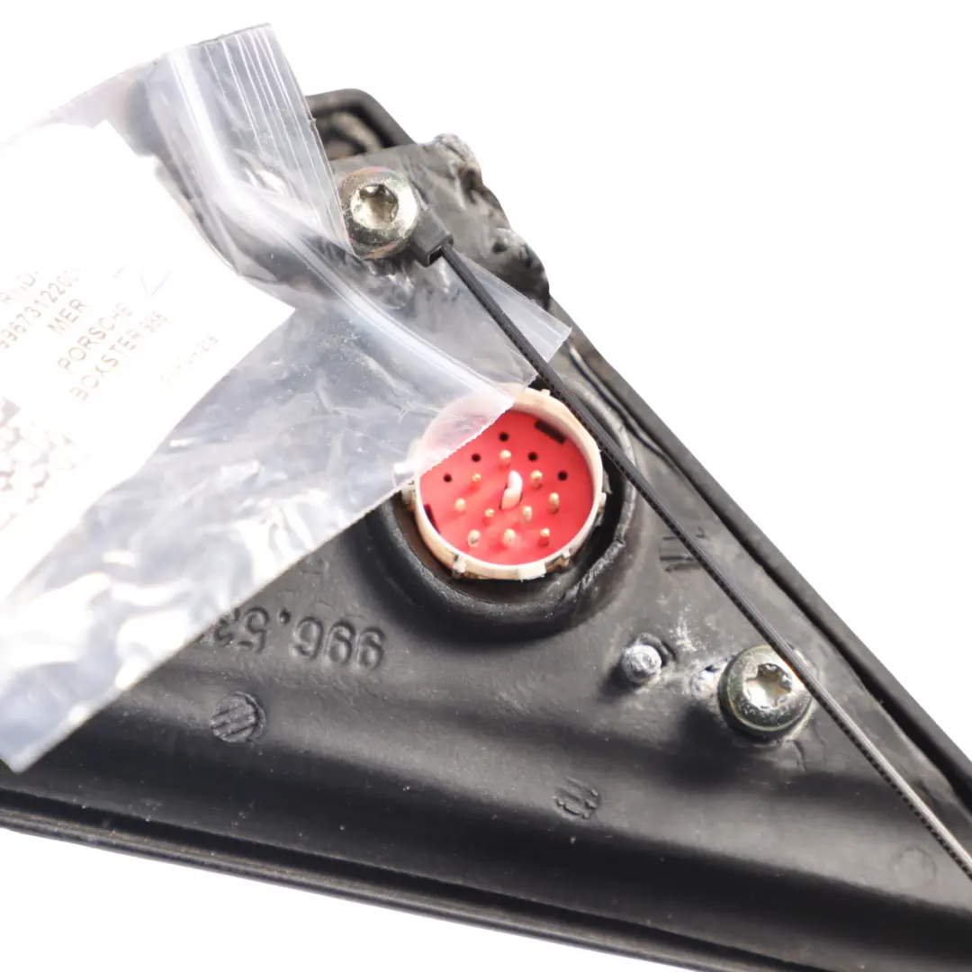 Porsche Boxster 986 Wing Side View Mirror Right O/S Meridian Metallic - 6A7 - SKU RHD-99673122001-MER - Part number 99673122001-MER