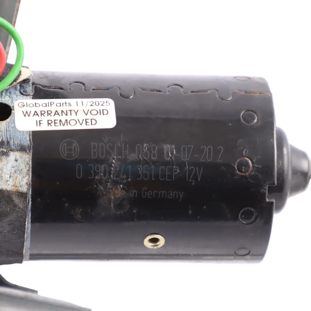 Porsche Boxster 986 Front Windshield Windscreen Wiper Motor Unit 99762410601 - SKU RHD-99762410601 - Part number 99762410501