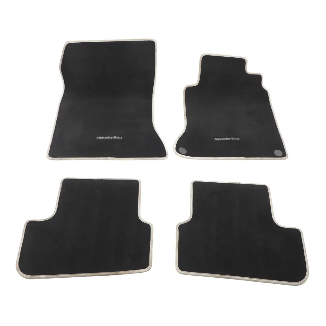 Floor Mats Set Interior Front Rear Floor Covers to Mercedes W176 with Part number A1176804900 Mercedes W176 Floor Mats Set Interior Front Rear Floor Covers - SKU RHD-A1176804900-1 - Part number A1176804900