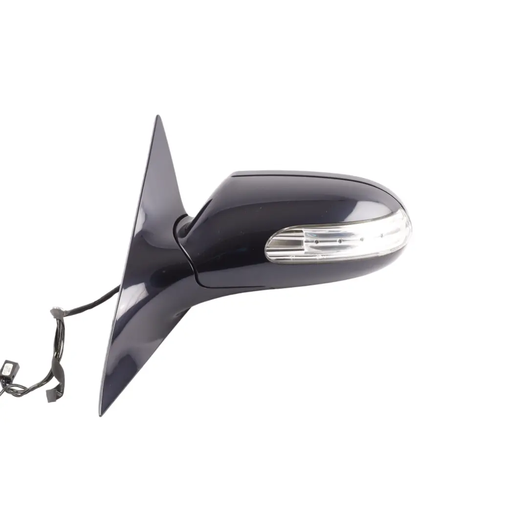 Wing Mirror Door Power Fold Left N/S Tanzanite Blue - 359 to Mercedes SLK R171 with Part number A1718101576 Mercedes SLK R171 Wing Mirror Door Power Fold Left N/S Tanzanite Blue - 359 - SKU RHD-A1718101576-TB - Part number A1718101576