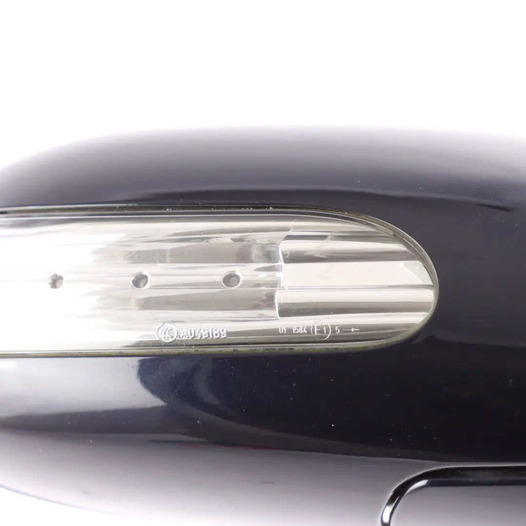 Mercedes R171 Wing Mirror Right O/S Door Power Fold Tanzanite Blue Metallic 359 - SKU RHD-A1718101676-TB - Part number A1718101676