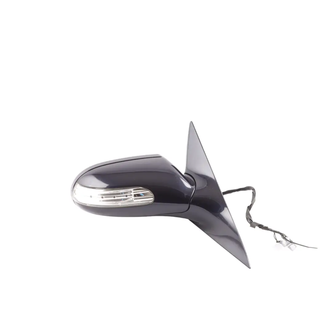 Wing Mirror Right O/S Door Power Fold Tanzanite Blue Metallic 359 to Mercedes R171 with Part number A1718101676 Mercedes R171 Wing Mirror Right O/S Door Power Fold Tanzanite Blue Metallic 359 - SKU RHD-A1718101676-TB - Part number A1718101676