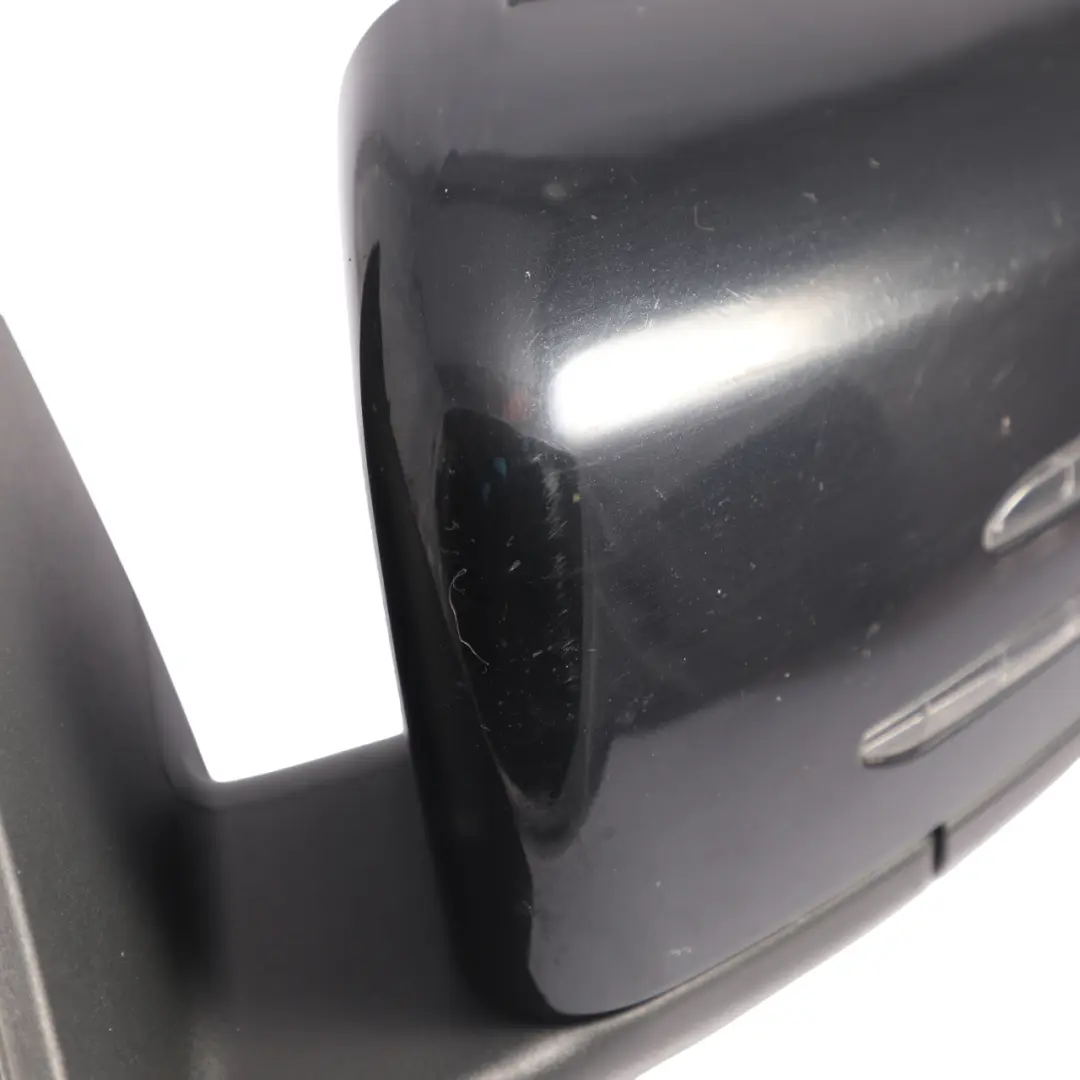 Wing Mirror Door Left N/S Outside Kosmos Black Metallic - 191 to Mercedes W176 with Part number A1768100176 Mercedes W176 Wing Mirror Door Left N/S Outside Kosmos Black Metallic - 191 - SKU RHD-A1768100176-KB - Part number A1768100176