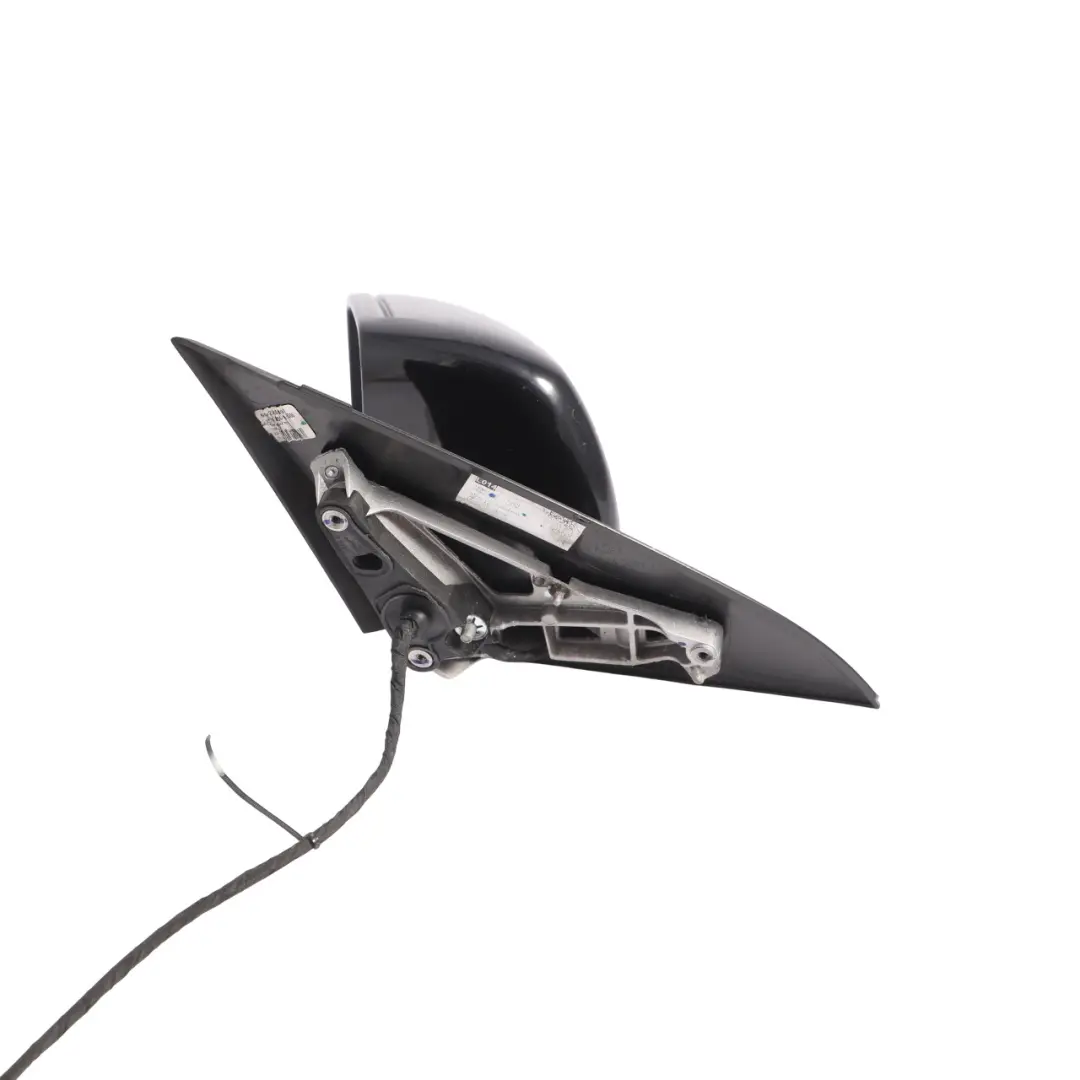 Wing Mirror Door Left N/S Outside Kosmos Black Metallic - 191 to Mercedes W176 with Part number A1768100176 Mercedes W176 Wing Mirror Door Left N/S Outside Kosmos Black Metallic - 191 - SKU RHD-A1768100176-KB - Part number A1768100176