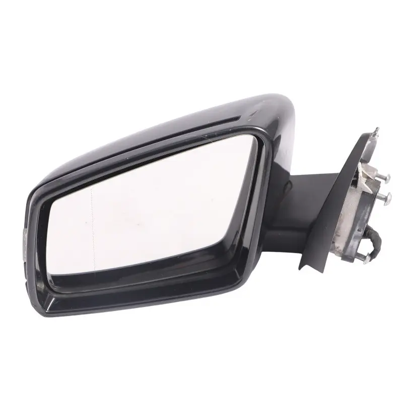 Mercedes W176 Wing Mirror Door Left N/S Outside Kosmos Black Metallic - 191