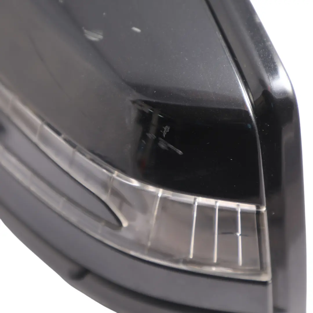 Mercedes W176 Wing Mirror Door Left N/S Outside Kosmos Black Metallic - 191 - SKU RHD-A1768100176-KB1 - Part number A1768100176