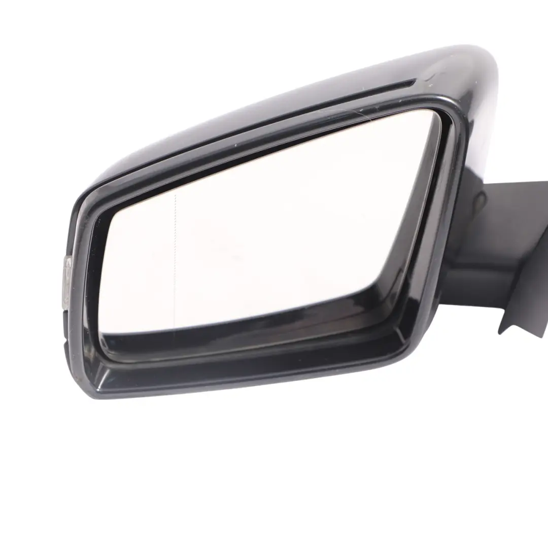 Wing Mirror Door Left N/S Outside Kosmos Black Metallic - 191 to Mercedes W176 with Part number A1768100176 Mercedes W176 Wing Mirror Door Left N/S Outside Kosmos Black Metallic - 191 - SKU RHD-A1768100176-KB1 - Part number A1768100176