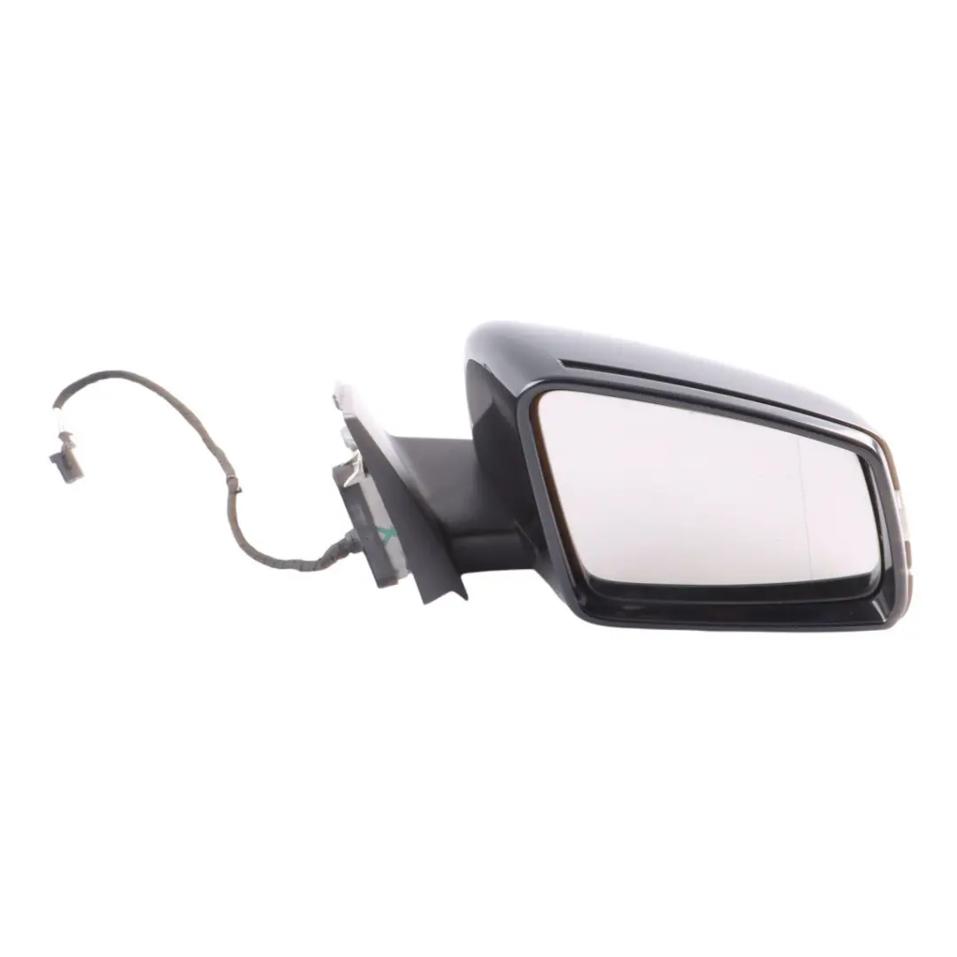 Mercedes W176 Wing Mirror Door Right O/S Outside Kosmos Black Metallic - 191 - SKU RHD-A1768100276-KB1 - Part number A1768100276