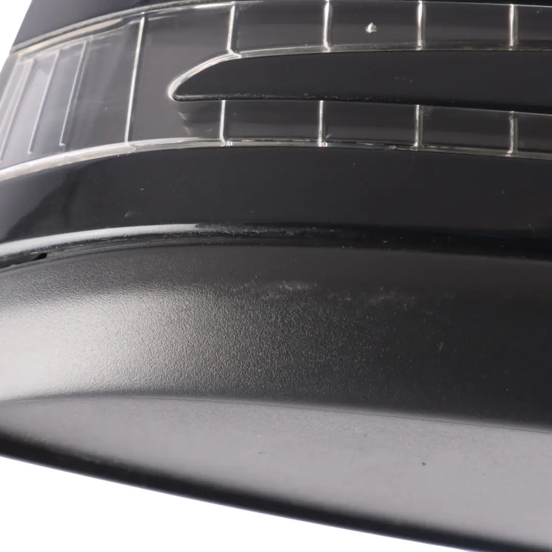 Wing Mirror Door Right O/S Outside Kosmos Black Metallic - 191 to Mercedes W176 with Part number A1768100276 Mercedes W176 Wing Mirror Door Right O/S Outside Kosmos Black Metallic - 191 - SKU RHD-A1768100276-KB1 - Part number A1768100276