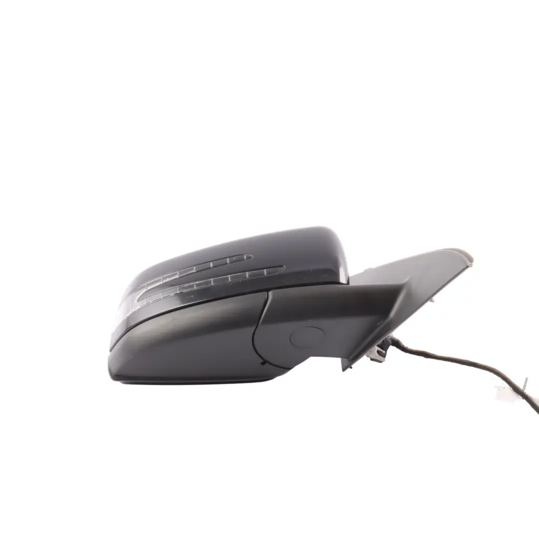 Mercedes W176 Wing Mirror Door Right O/S Outside Kosmos Black Metallic - 191 - SKU RHD-A1768100276-KB1 - Part number A1768100276