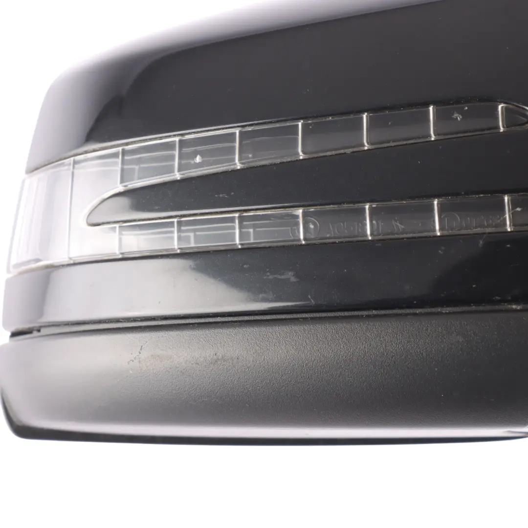Mercedes W176 Wing Mirror Door Right O/S Outside Kosmos Black Metallic - 191 - SKU RHD-A1768100276-KB1 - Part number A1768100276