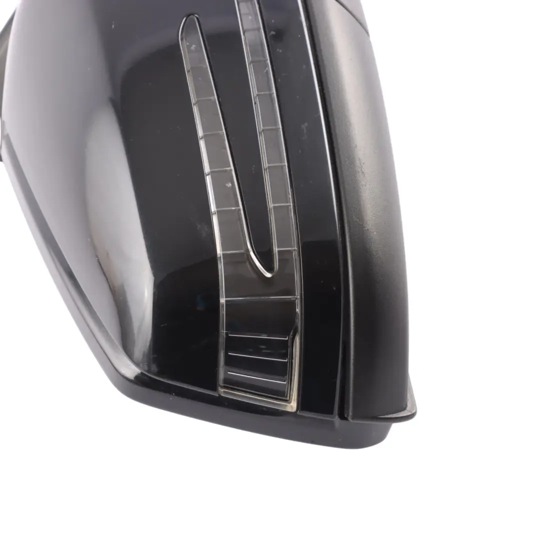 Mercedes W176 Wing Mirror Door Right O/S Outside Kosmos Black Metallic - 191 - SKU RHD-A1768100276-KB1 - Part number A1768100276