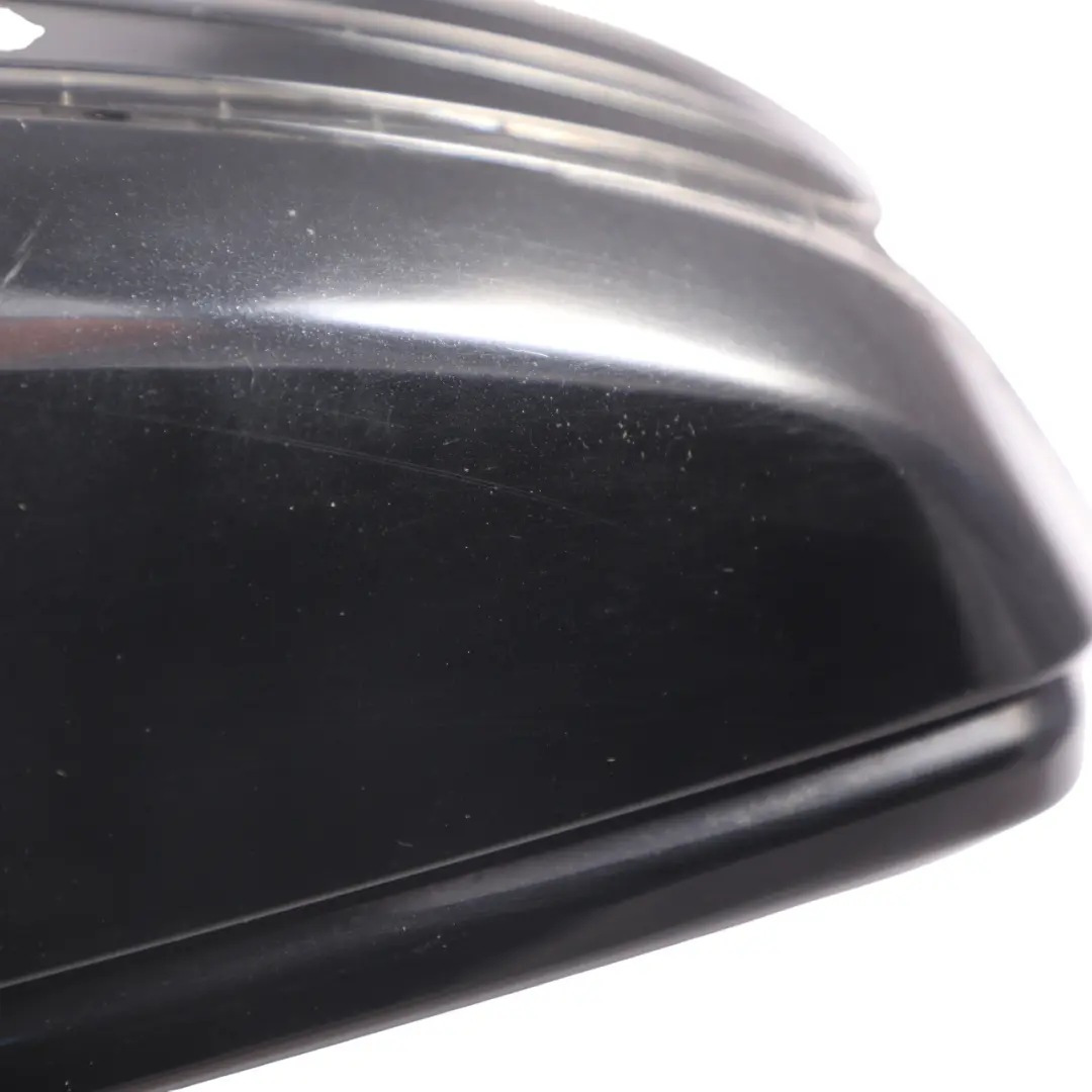 Door Wing Mirror Outside Right O/S Kosmos Black - 191 to Mercedes W176 with Part number A1768100276 Mercedes W176 Door Wing Mirror Outside Right O/S Kosmos Black - 191 - SKU RHD-A1768100276-KB2 - Part number A1768100276
