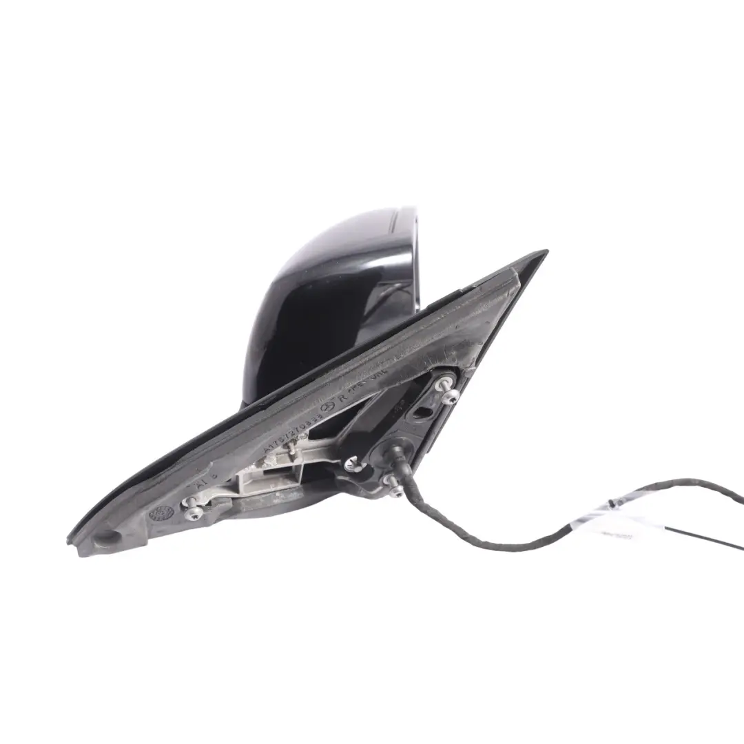 Door Wing Mirror Outside Right O/S Kosmos Black - 191 to Mercedes W176 with Part number A1768100276 Mercedes W176 Door Wing Mirror Outside Right O/S Kosmos Black - 191 - SKU RHD-A1768100276-KB2 - Part number A1768100276