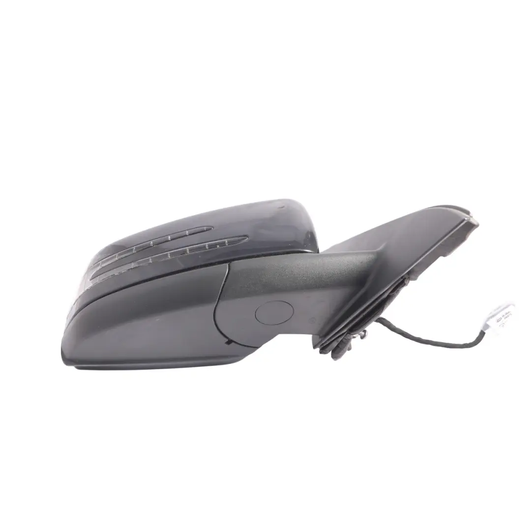 Mercedes W176 Door Wing Mirror Outside Right O/S Kosmos Black - 191 - SKU RHD-A1768100276-KB2 - Part number A1768100276