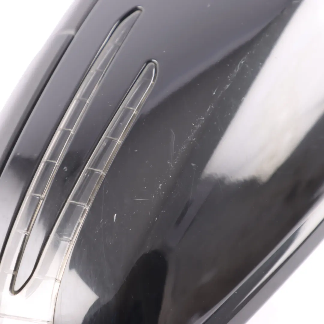 Mercedes W176 Wing Mirror Door Left N/S Power Fold Black - SKU RHD-A1768100500-BLK - Part number A1768100500