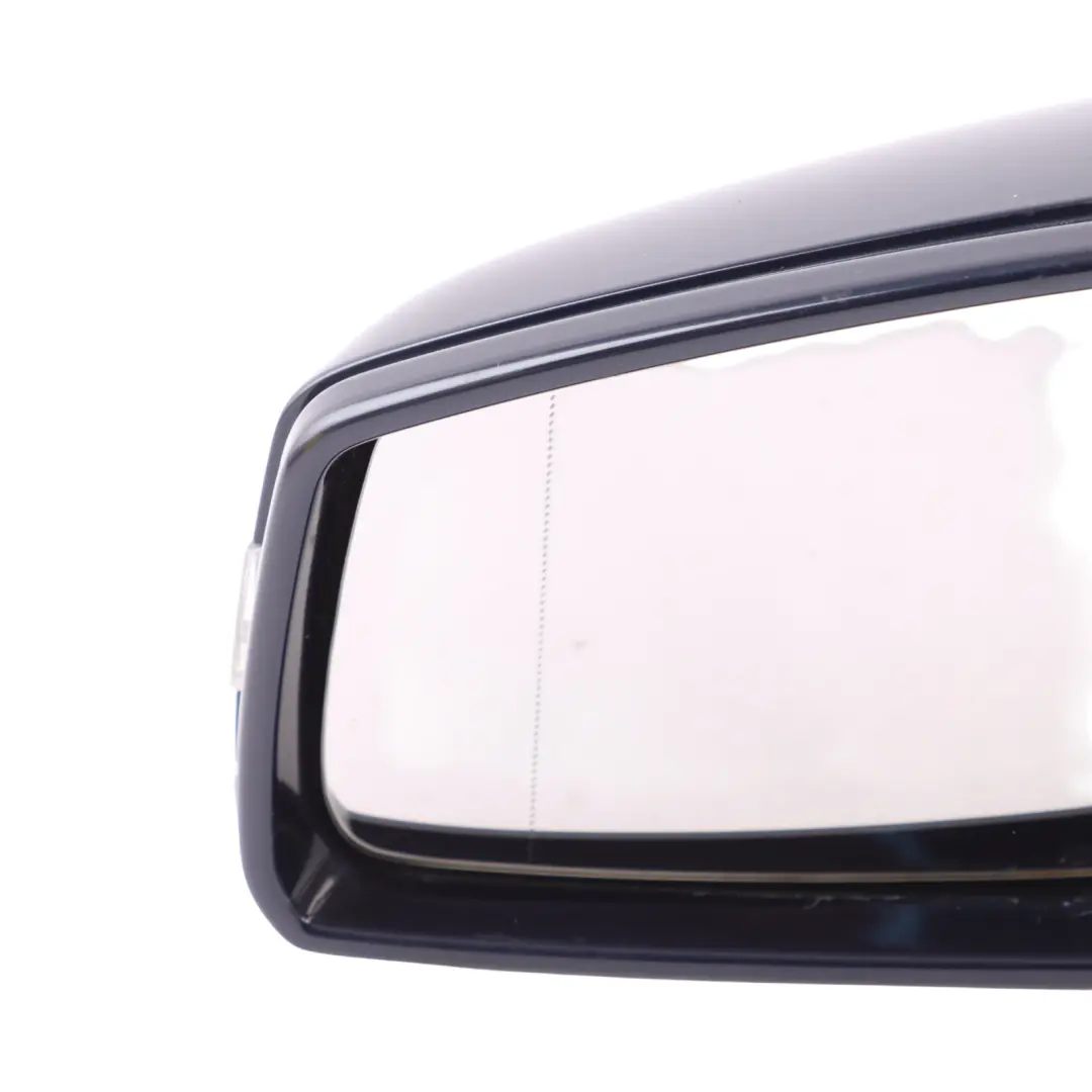 Mercedes W176 Wing Mirror Power Fold Left N/S Cavansite Blue-890 - SKU RHD-A1768100500-CVB - Part number A1768100500