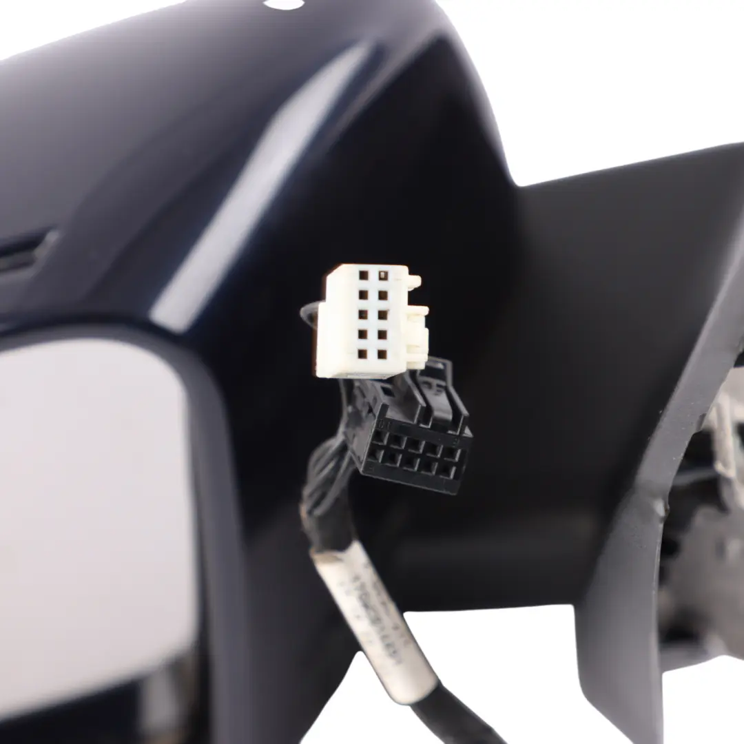 Mercedes W176 Wing Mirror Power Fold Left N/S Cavansite Blue-890 - SKU RHD-A1768100500-CVB - Part number A1768100500