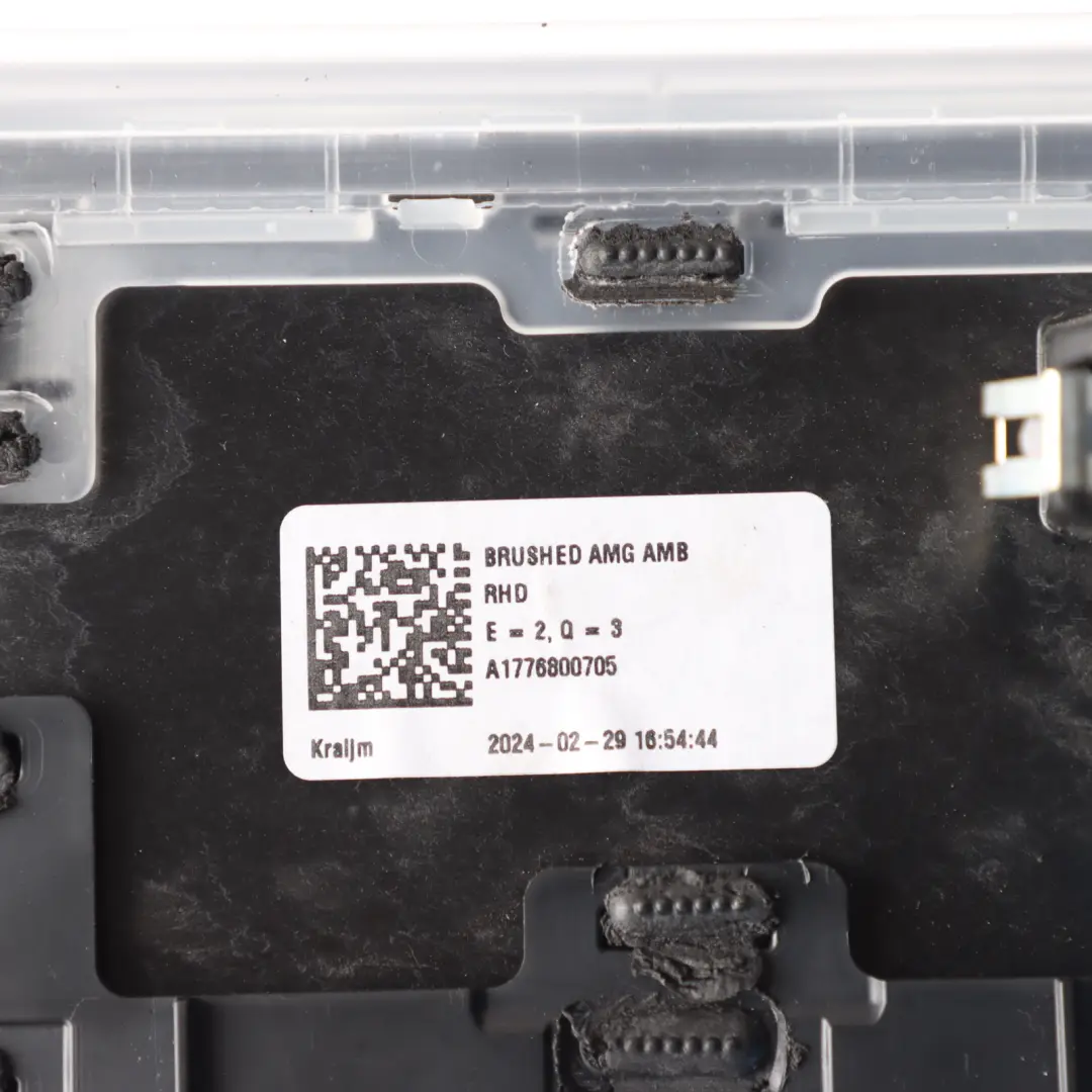 Mercedes W177 Dashboard Trim Cover Panel Dash Interior AMG - SKU RHD-A1776800705 - Part number A1776800705