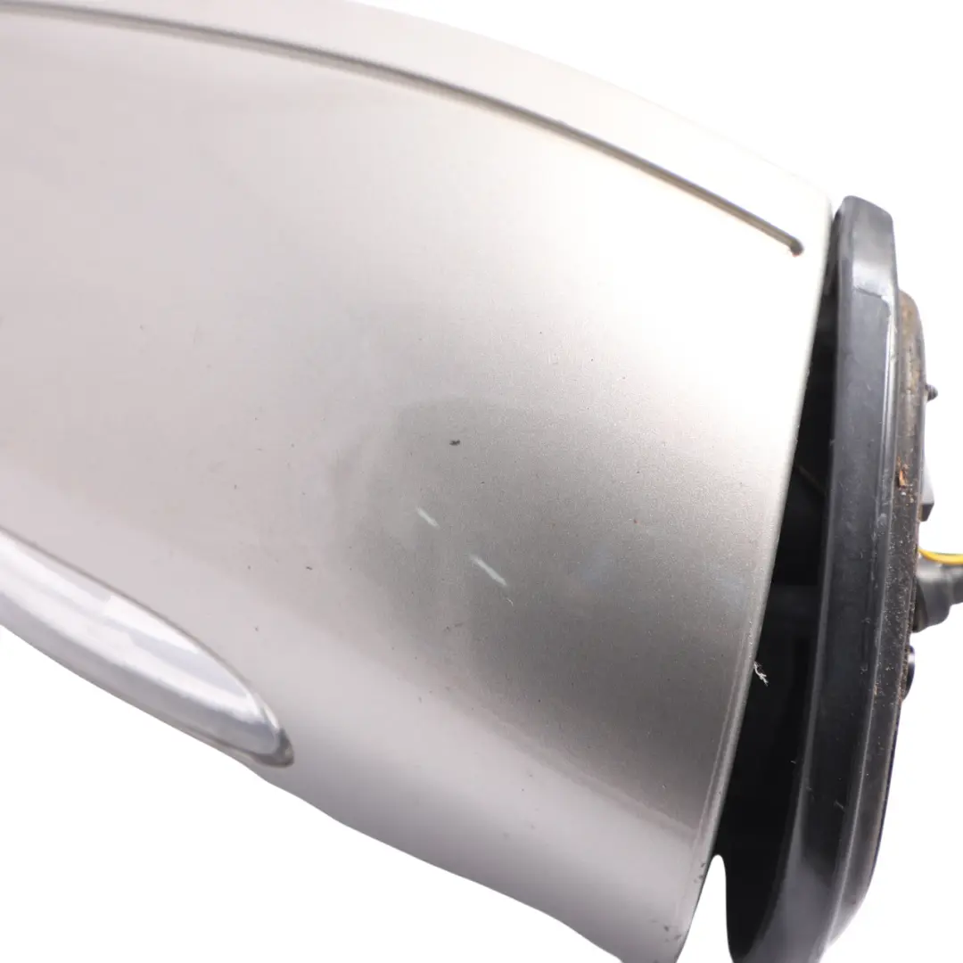 Mercedes W203 Wing Mirror Right O/S Door Auto Dip Folding Cubanite Silver - 723 - SKU RHD-A2038107276-CS - Part number A2038107276