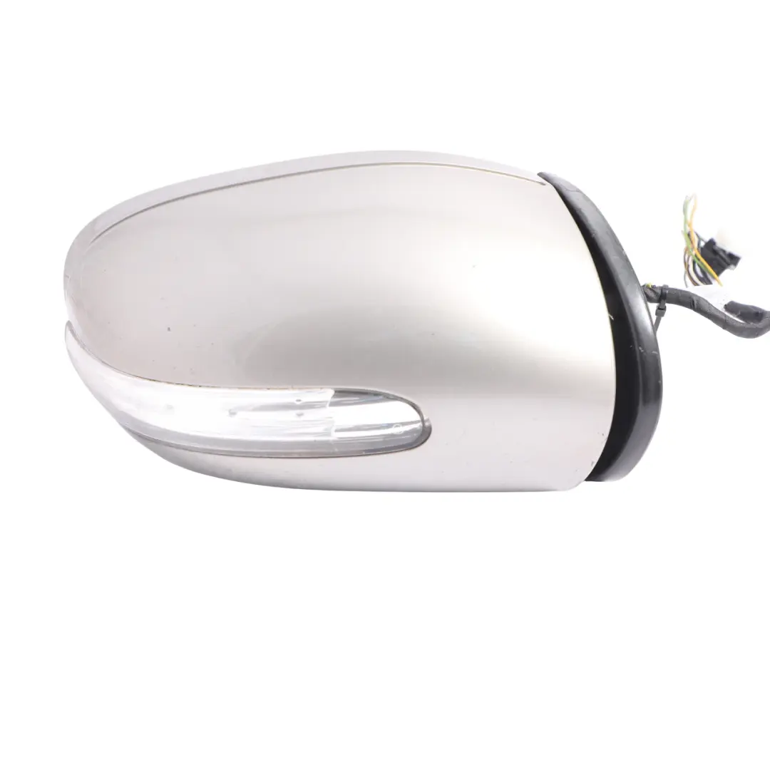 Mercedes W203 Wing Mirror Right O/S Door Auto Dip Folding Cubanite Silver - 723 - SKU RHD-A2038107276-CS - Part number A2038107276