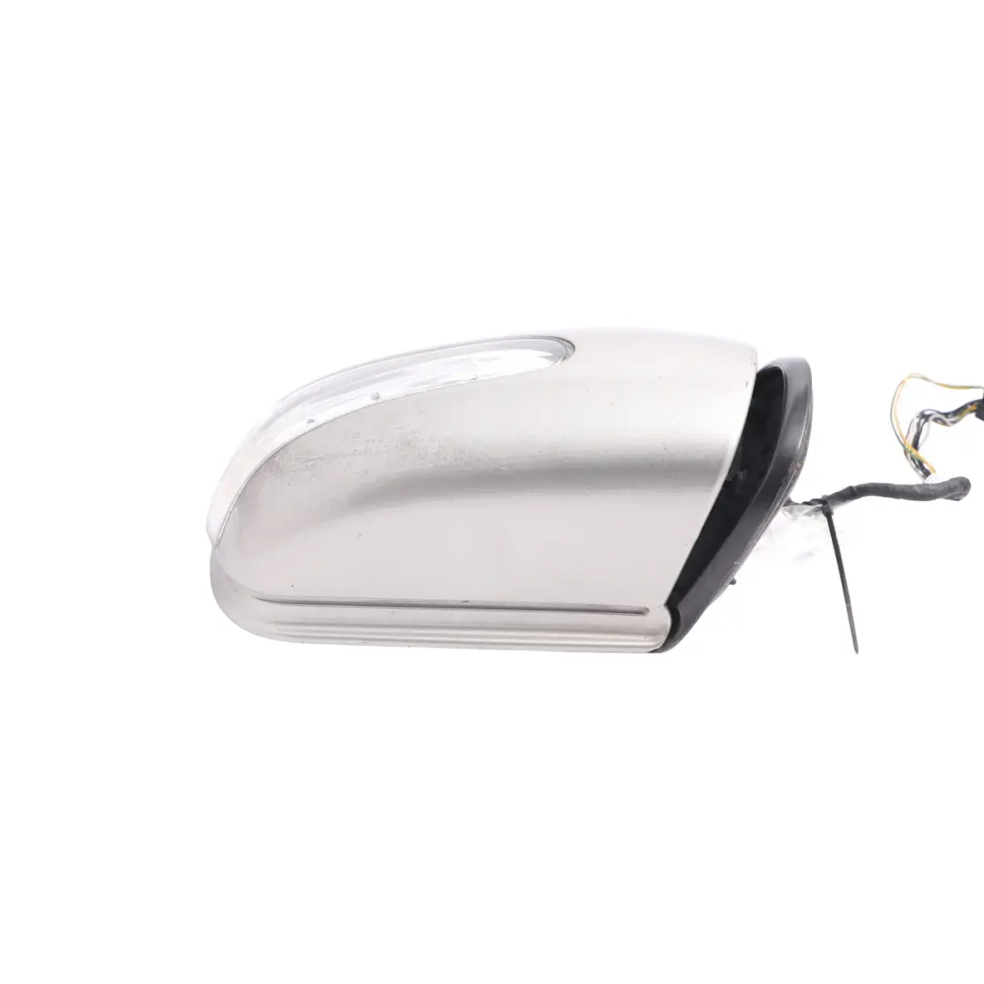 Mercedes W203 Wing Mirror Right O/S Door Auto Dip Folding Cubanite Silver - 723 - SKU RHD-A2038107276-CS - Part number A2038107276