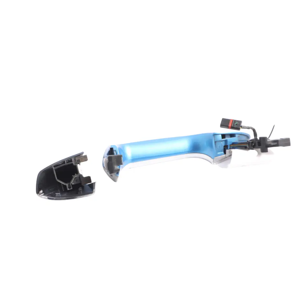  Door Handle Mercedes W176 W204 Grab Rear Right O/S Outside South Seas Blue - 162 - SKU RHD-A2047601470-SSB1 - Part number A2047601470
