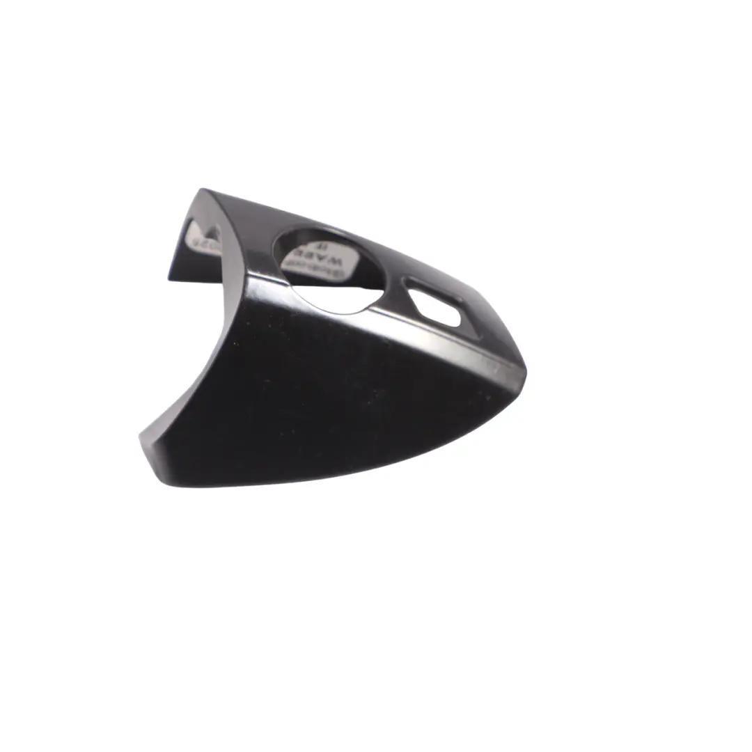 Front Door Handle Lock Cover Cap Right O/S Obsidian Black - 197 to Mercedes W176 with Part number A2047661425 Mercedes W176 Front Door Handle Lock Cover Cap Right O/S Obsidian Black - 197 - SKU RHD-A2047661425-OB - Part number A2047661425