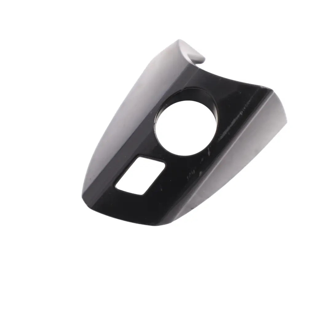 Front Door Handle Lock Cover Cap Right O/S Obsidian Black - 197 to Mercedes W176 with Part number A2047661425 Mercedes W176 Front Door Handle Lock Cover Cap Right O/S Obsidian Black - 197 - SKU RHD-A2047661425-OB - Part number A2047661425