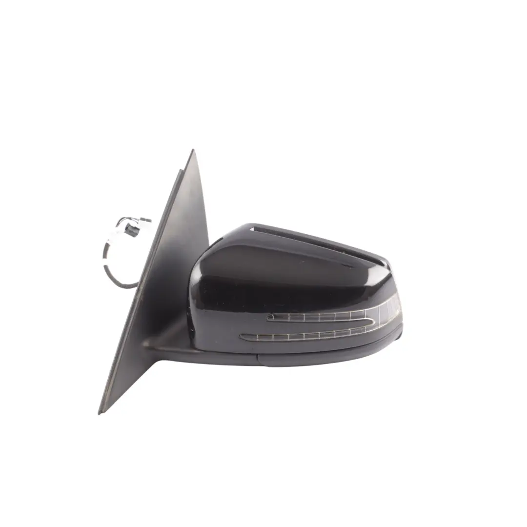 Wing Mirror Power Fold Door Left N/S Obsidian Black Metallic 197 to Mercedes W204 with Part number A2048103176 Mercedes W204 Wing Mirror Power Fold Door Left N/S Obsidian Black Metallic 197 - SKU RHD-A2048103176-OB - Part number A2048103176