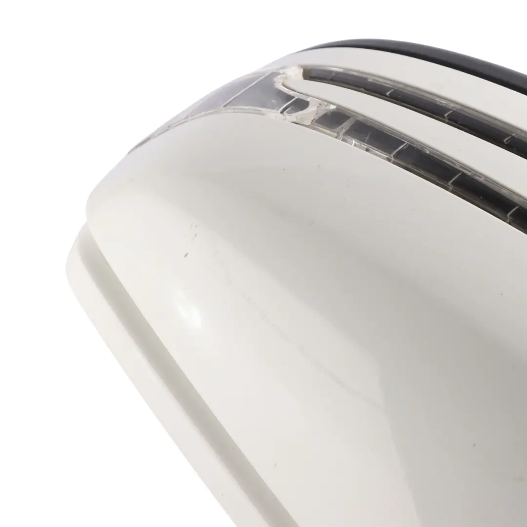 Mercedes W204 Wing Mirror Power Fold Door Left N/S Polar White - 149 - SKU RHD-A2048103176-POL2 - Part number A2048103176