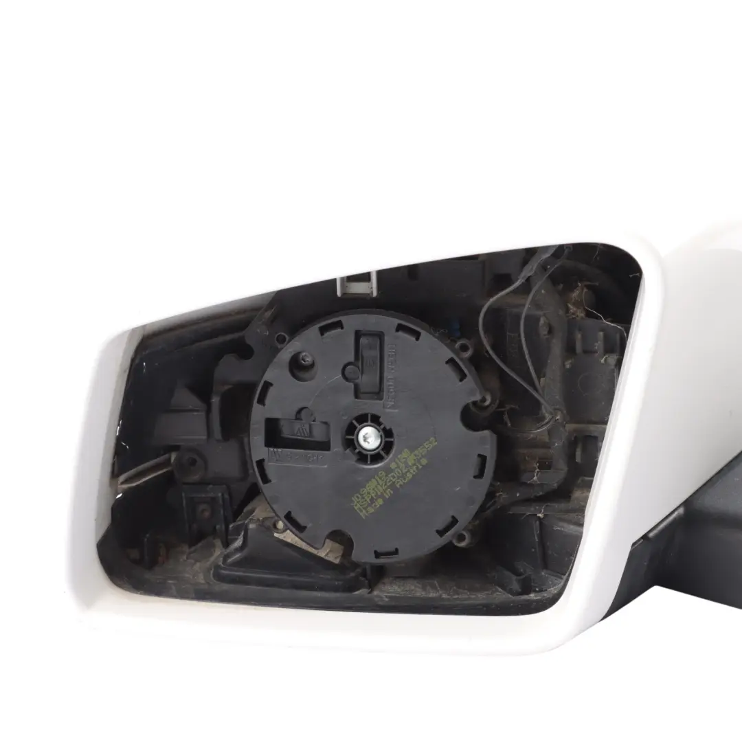 Wing Mirror Power Fold Door Left N/S Polar White - 149 to Mercedes W204 with Part number A2048103176 Mercedes W204 Wing Mirror Power Fold Door Left N/S Polar White - 149 - SKU RHD-A2048103176-POL2 - Part number A2048103176