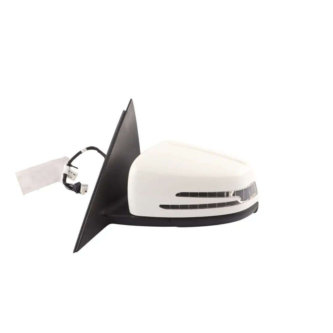 Wing Mirror Power Fold Door Left N/S Polar White - 149 to Mercedes W204 with Part number A2048103176 Mercedes W204 Wing Mirror Power Fold Door Left N/S Polar White - 149 - SKU RHD-A2048103176-POL2 - Part number A2048103176
