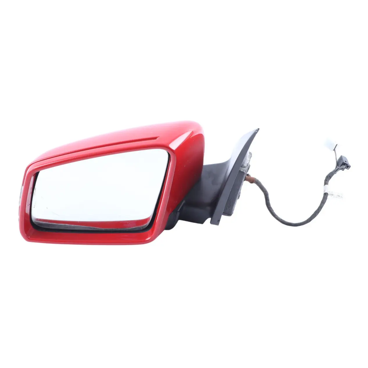 Mercedes W204 Wing Mirror Electric Outside Door Left N/S Fire Opal Red - 590