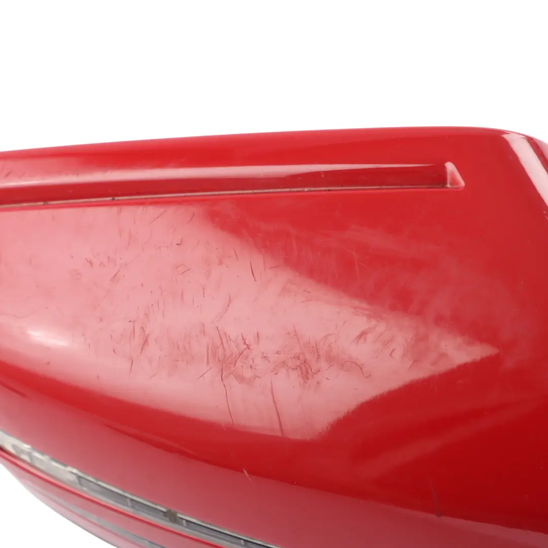 Mercedes W204 Wing Mirror Door Right O/S Power Fold Auto Dip Fire Opal Red - 590 - SKU RHD-A2048104076-FUP1 - Part number A2048104076
