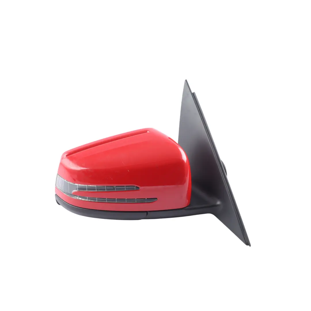 Mercedes W204 Wing Mirror Door Right O/S Power Fold Auto Dip Fire Opal Red - 590 - SKU RHD-A2048104076-FUP1 - Part number A2048104076