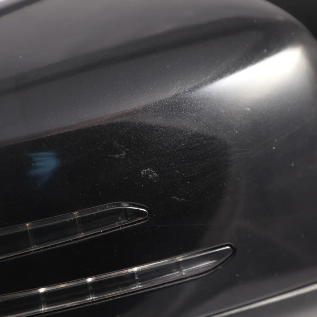 Wing Mirror Mercedes W204 Door Right O/S Power Fold Auto Dip Obsidian Black 197 - SKU rhd-A2048104076-OB - Part number A2048104076